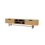 Szafka RTV-84 Drewno Lite Dąb Loft Lakier Rozmiary od 100 cm do 200 cm PREMIUM